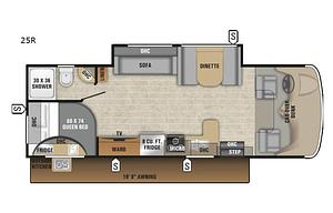 Great RV incl outside kitchen large inside TV