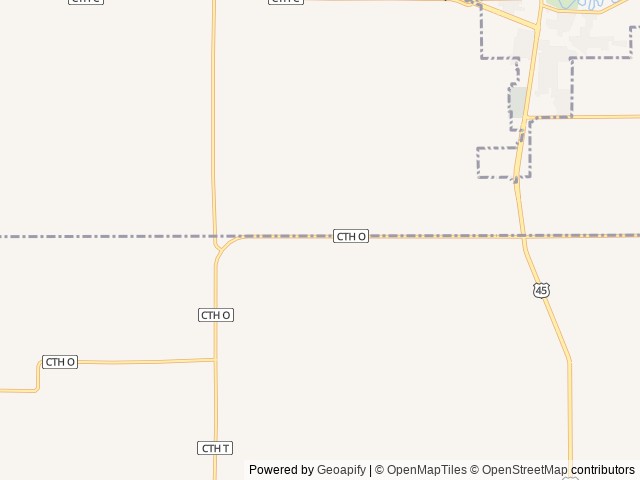 Map for 2007 Keystone RV Sprinter 250RBS near Clintonville, WI