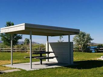 Curlew Campground in the summer