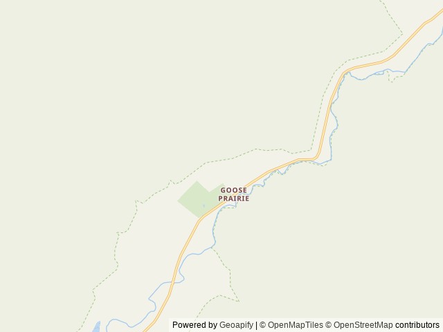 Map of Camp Fife - Goose Prairie, Washington State location at Goose Prairie, WA, United States