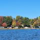 McLear's Cottage Colony seen from Black Lake