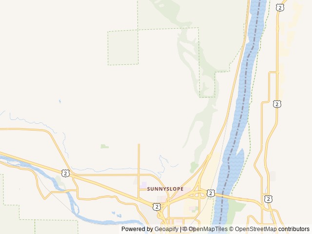 Map for 2012 Winnebago Era 70X near Wenatchee, WA
