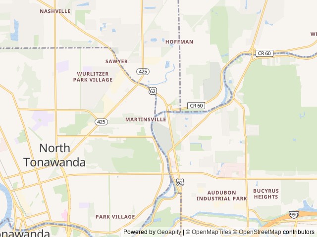 Map for 2017 Coachmen RV Freedom Express 248RBS near North Tonawanda, NY