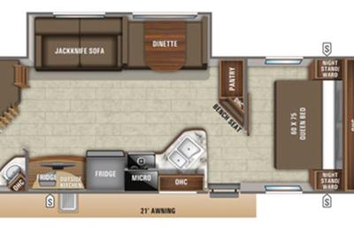 2020 Jayco Jay Feather 27BHB RV rental photo 3