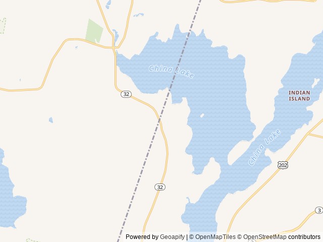 Map for 2026 Gulf Stream 279HG (#26) near China, ME