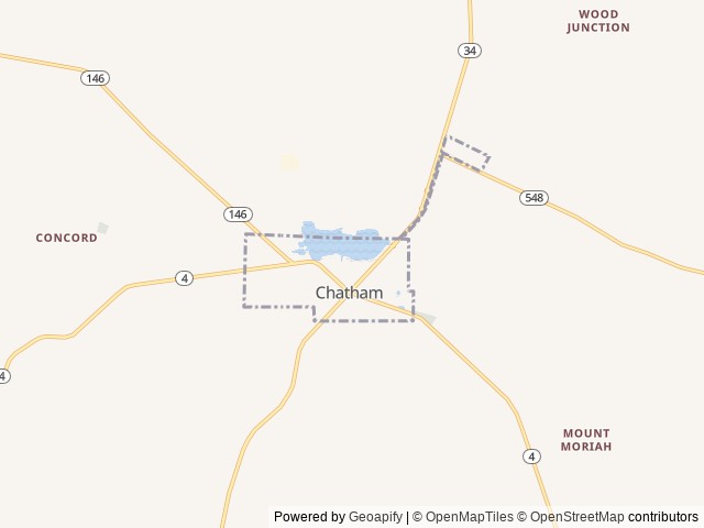 Map for Caney Lake Adventure Pod - Sleeps 4 near Chatham, LA