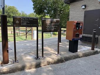 Pay Station at Front Entrance