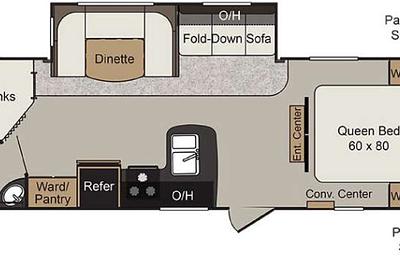 2016 Keystone RV Passport 2810BH Bunk House!