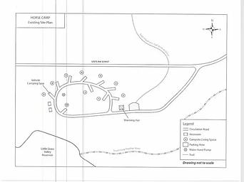 Horse Campground Map