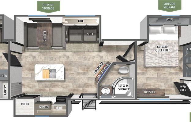 2025 Puma Luxury Bunkhouse
