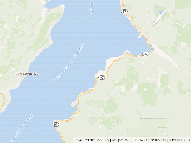 Map of N-Sid-Sen Camp & Retreat Center - ARCHIVE location at Harrison, ID, United States