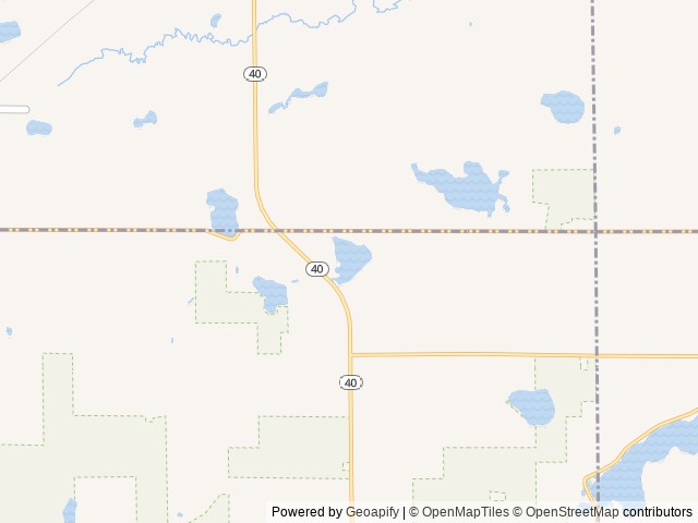 Map of Spirit Springs Campground location at Marcellus, MI, United States