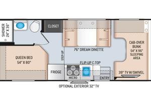 2021 Thor Motor Coach Four Winds 22E