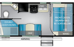Our fun little bunkhouse - 2021 Heartland Mallard