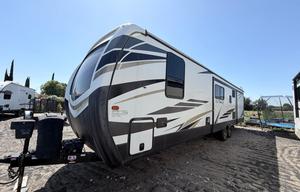 The ⁠Keystone Outback 340BH luxury travel trailer