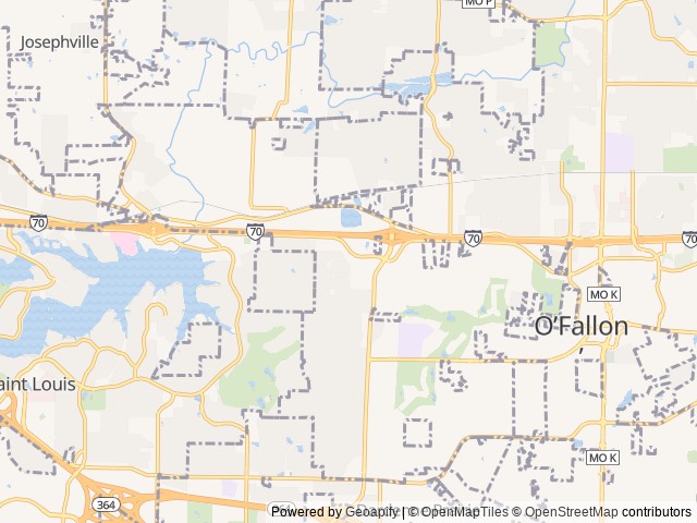 Map for 2016 Jayco Jay Feather X23B near O'Fallon, MO