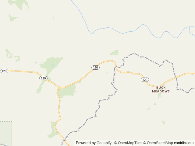 Map of Pines Group Stanislaus location at Groveland, CA, United States