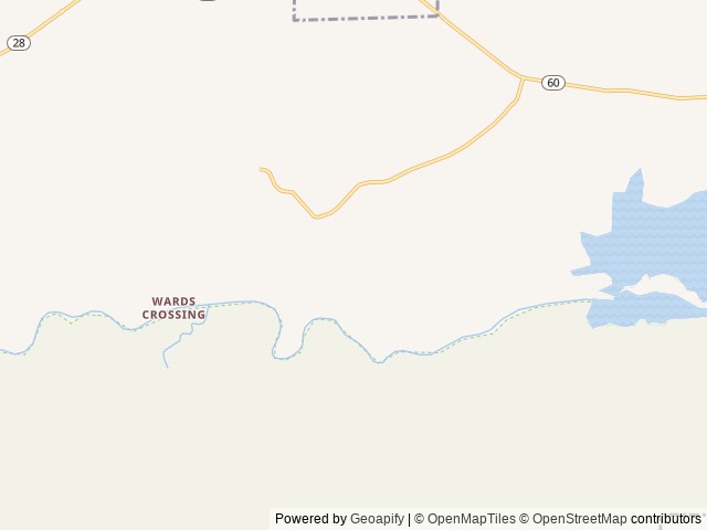 Map of Sunlight Bay location at Plainview, AR, United States
