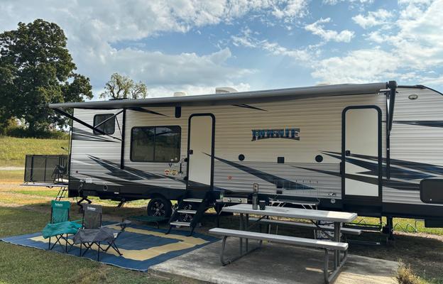 Luxury Toy Hauler w/ Patio + Sleeps 6