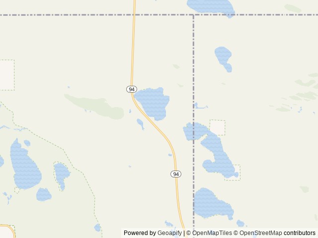 Map of Colwell Lake Campground location at Munising, MI, United States