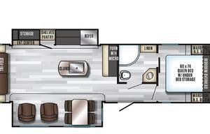 2019 Forest River RV Cherokee Alpha Wolf 26RL-L
