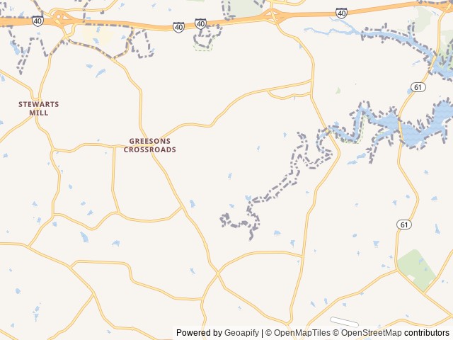 Map for 2020 Dutchmen RV Kodiak Ultra-Lite 296BHSL near Whitsett, NC