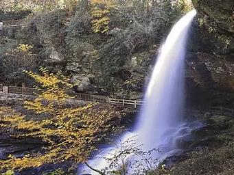 Van Hook Glade Waterfall