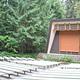 The amphitheater at Fish Creek Campground