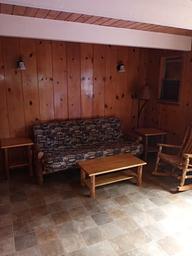 A photo of facility HIRZ CABIN living room