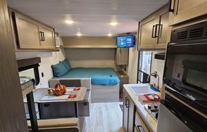 New 2025 RV Stationary. Rural area.