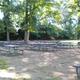 Picnic tables placed amongst the trees of Picnic Area B1