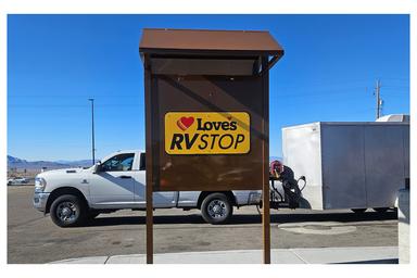 Love's RV Hookup-Tonopah NV 857