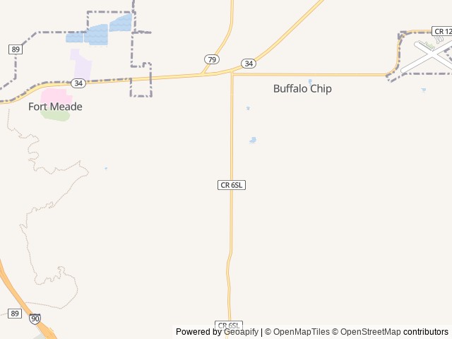 Map for Shipley Awesome RV near Sturgis, SD