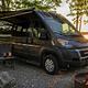 Luxury camper van adventure