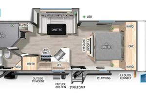 NEW 2025 ! Sugar Wolf ! Double Bunks • Sleeps 8