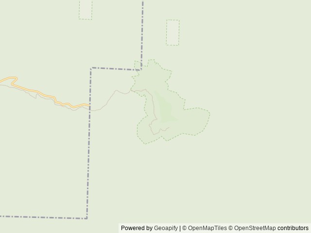 Map of White Rock Mountain Campground location at Winslow, AR, United States