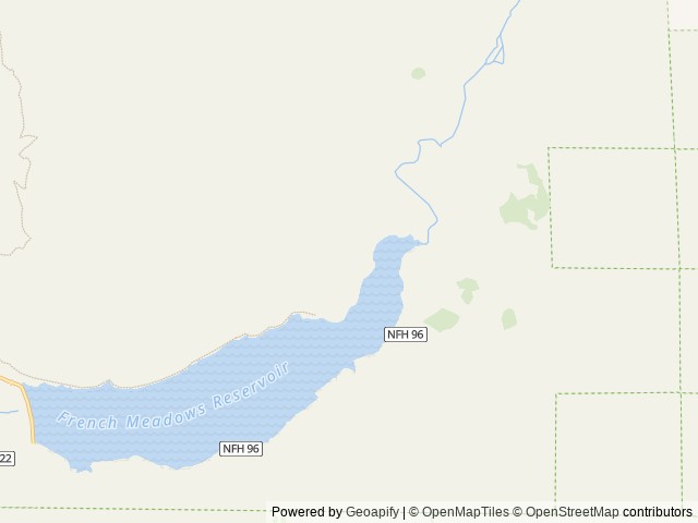 Map of Lewis location at Foresthill, CA, United States