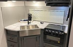 *Private Bathroom** 2022 Aspen Trail 38’ Bunkhouse
