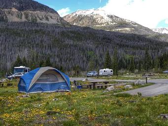 Tent at Timber Creek Campground