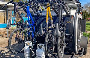 Bean Teardrop Trailer Sleeps 4-6 +RTTent +BikeRack