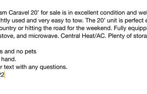 Airstream 20’ Caravel