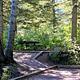 A picnic area at Scout Mountain Campground