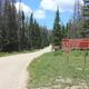 Little Brooklyn Lake Guard sign from Hwy 130
