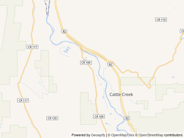 Map for 2021 Dutchmen RV Coleman Lantern LT Series 262BH near Glenwood Springs, CO