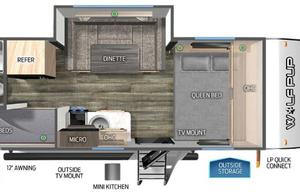 2022 Forest River RV Cherokee Wolf Pup 17JG