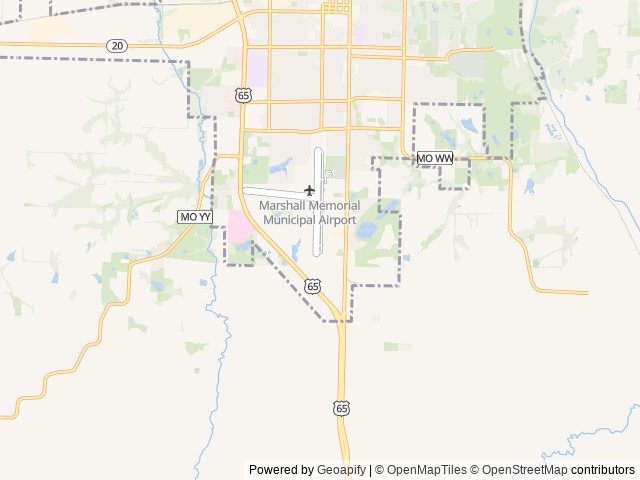 Map for 2023 Imagine 2670MK near Marshall, MO