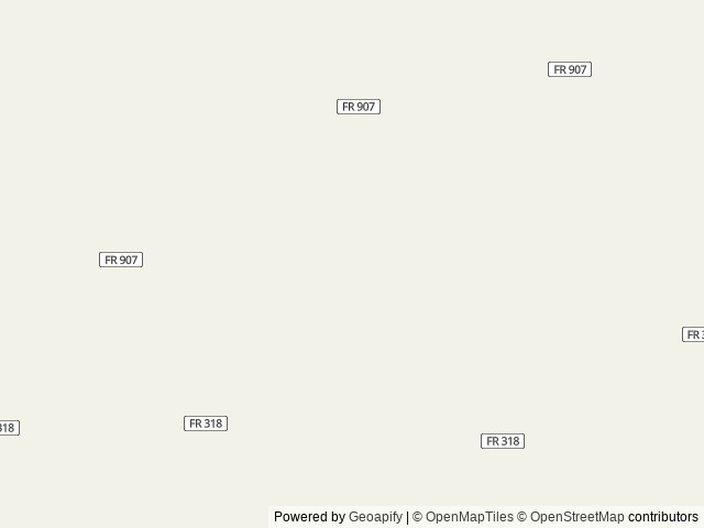 Map of Hornet Lookout location at Hungry Horse, MT, United States