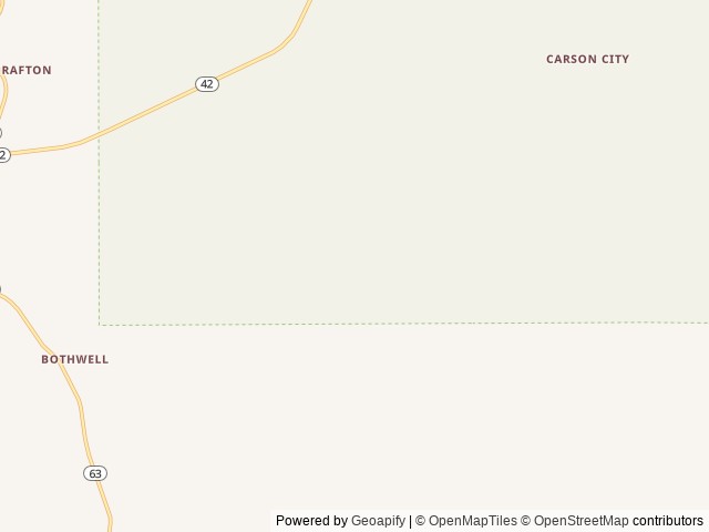 Map of Turkey Fork Recreation Area location at Richton, MS, United States