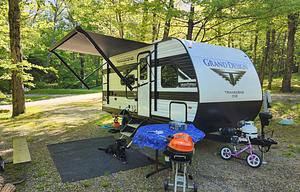 All aboard the Beaut! Big fun in a small camper!