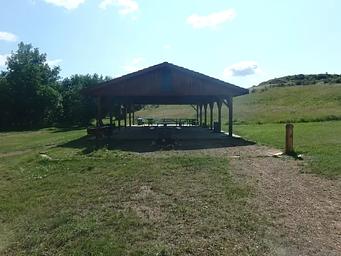 Picnic Shelter at Roundup Group and Horse Camp